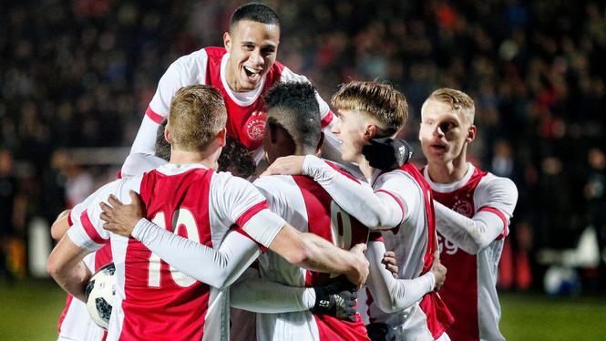 Jong Ajax mist elf spelers tegen Fortuna Sittard
