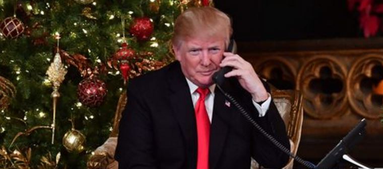 Trump neemt geen kerstvakantie
