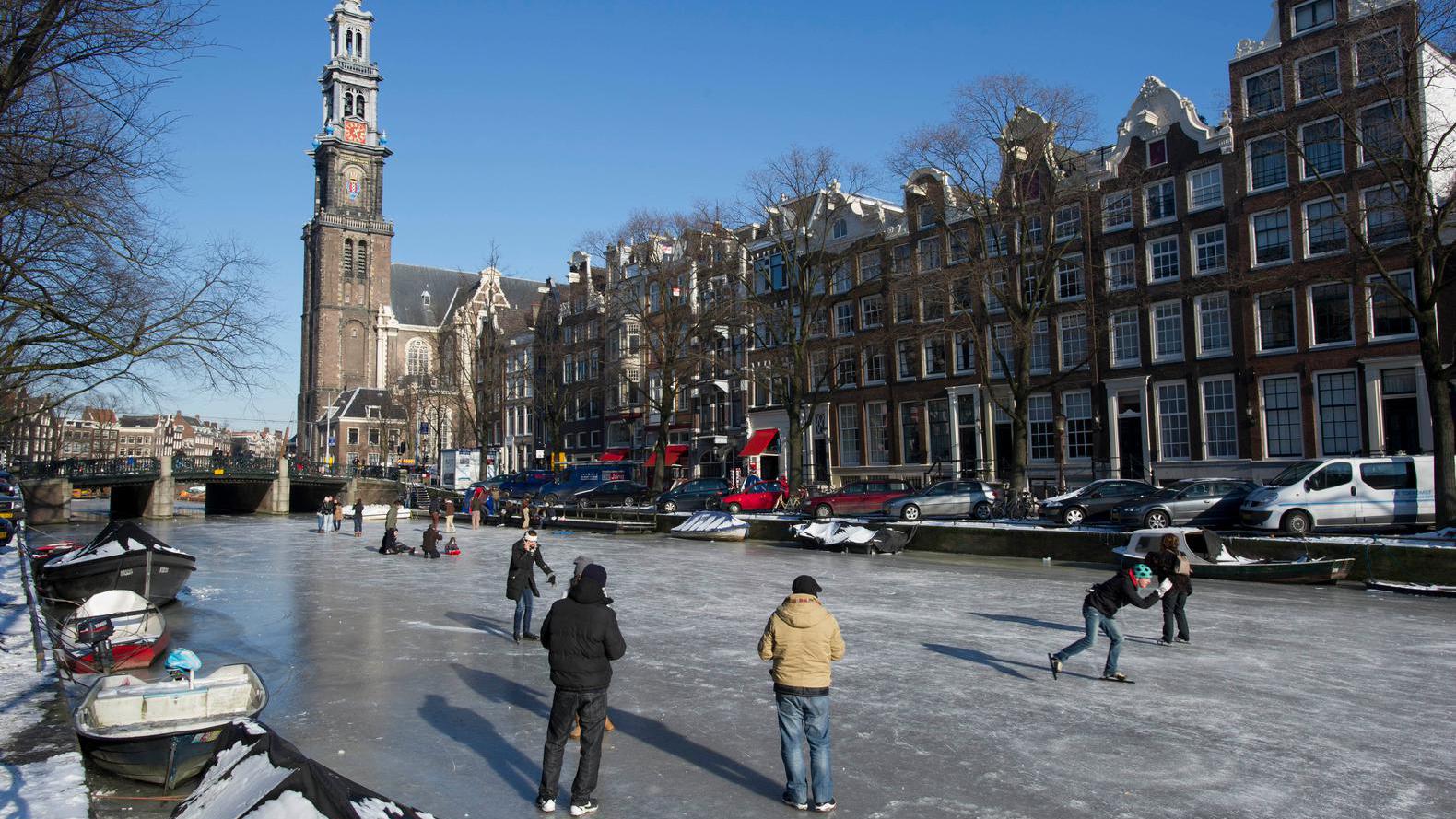 Wanneer kunnen we schaatsen op de Amsterdamse grachten?