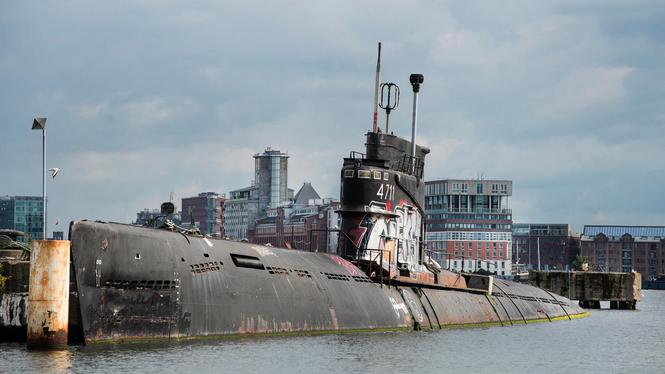 Hoofdpijn om sloop NDSM-onderzeeër: wie betaalt de 3 ton?