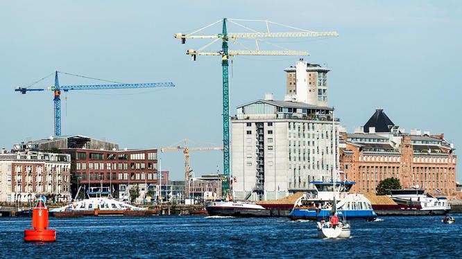 Record: 8639 nieuwe huizen in aanbouw in Amsterdam